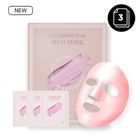 by:OUR CALAMINE PINK MUD MASK 13g * 3ea