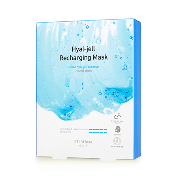 CELDERMA daily Hyal-jell Recharging Mask 10ea