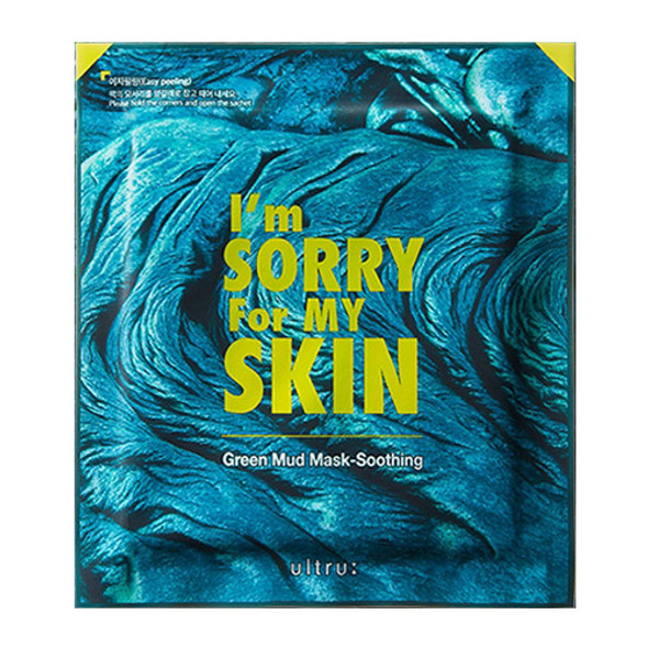 I'm Sorry For My Skin Green Mud Mask Soothing 10ea
