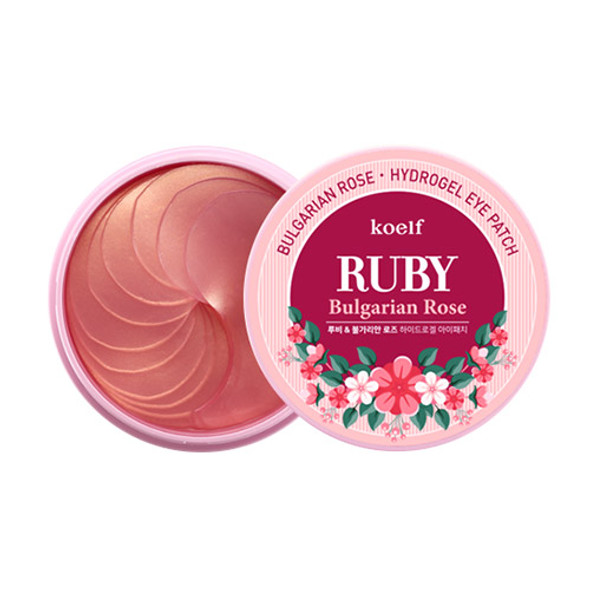 Koelf Ruby & Bulgarian Rose Eye Patch 60ea (30usage)