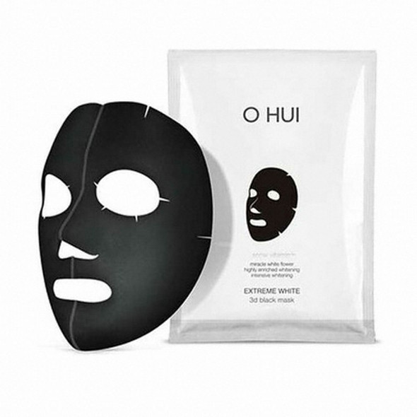 O HUI Extreme White 3d Black Mask 27g*1ea