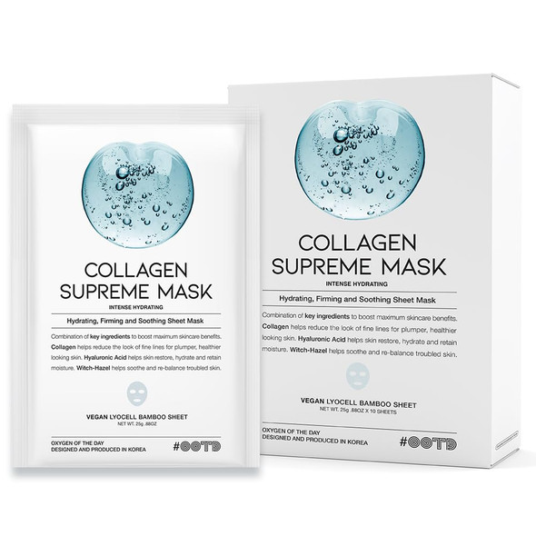 OOTD Collagen Supreme Mask  1box(10sheets)