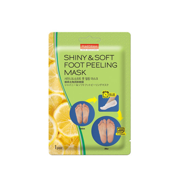 PUREDERM Shiny & Soft Foot Peeling Mask 1pair