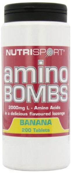 NutriSport Amino Bombs 200 count Banana