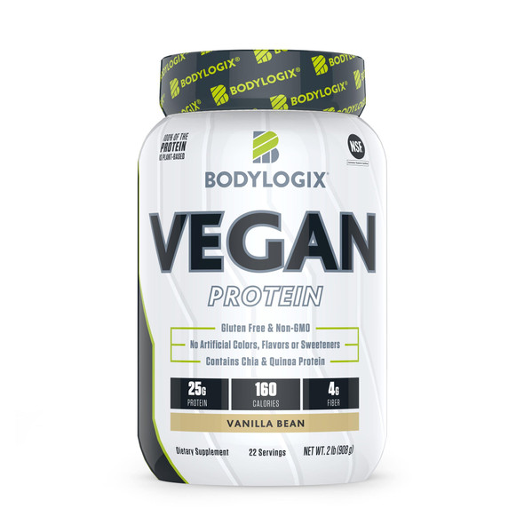 Vegan Protein Decadent Chocolate 2 lbs By Bodylogix