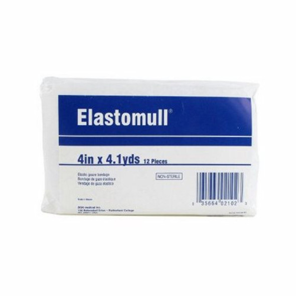 Conforming Bandage Elastomull Polyester / Rayon 4 Inch X 4-1/10 Yard Roll Shape Sterile White 12 Count By Bsn-Jobst