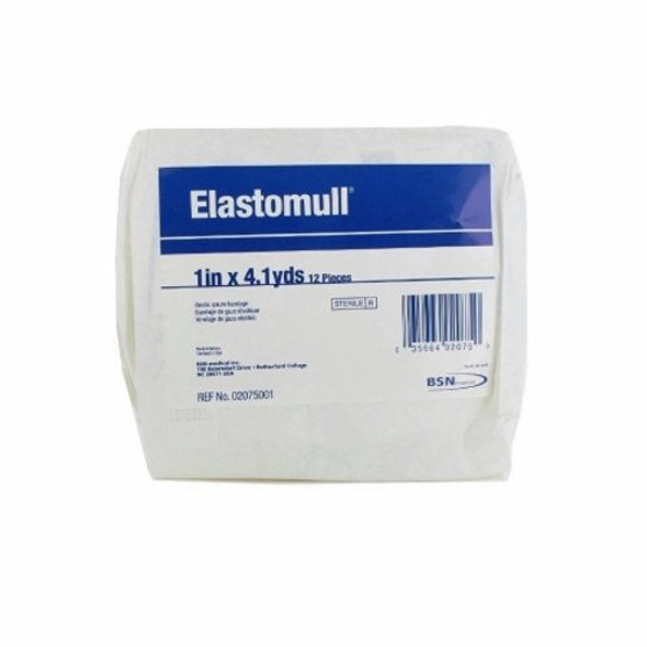 Conforming Bandage Elastomull Polyester / Rayon 1 Inch X 4-1/10 Yard Roll Shape Sterile White Case of 96 By Bsn-Jobst