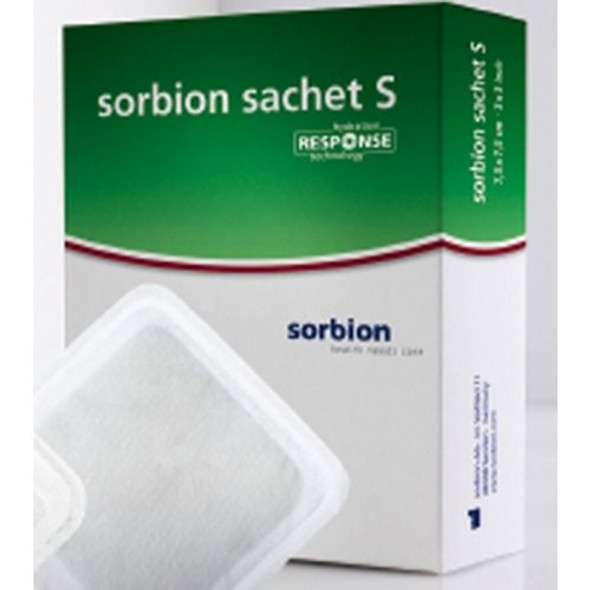 Wound Dressing Cutimed Sorbion Sachet S Cellulose / Gel Forming Polymer 4 X 4 Inch 10 Count By Bsn-Jobst