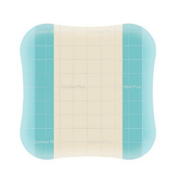 Hydrocolloid Dressing Comfeel Plus Ulcer 4 X 4 Inch Square Sterile 10 Count By Coloplast