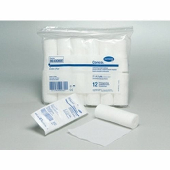 Conforming Bandage Conco Woven Gauze 1-Ply 2 Inch X 4-1/10 Yard Roll Shape NonSterile 12 Bags By Hartmann Usa Inc