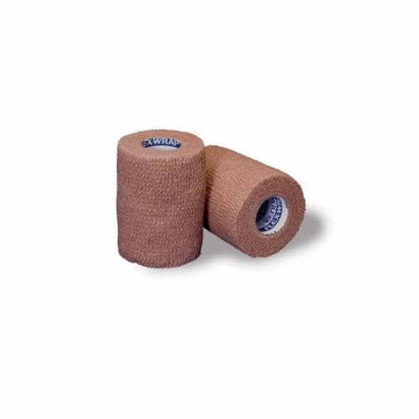 Cohesive Bandage 3 Inch x 5 Yard, Tan, 1 Each By Kendall