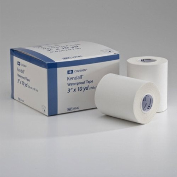 Medical Tape Caliber Short Roll Paper 1 inch X 1-1/2 Yard White