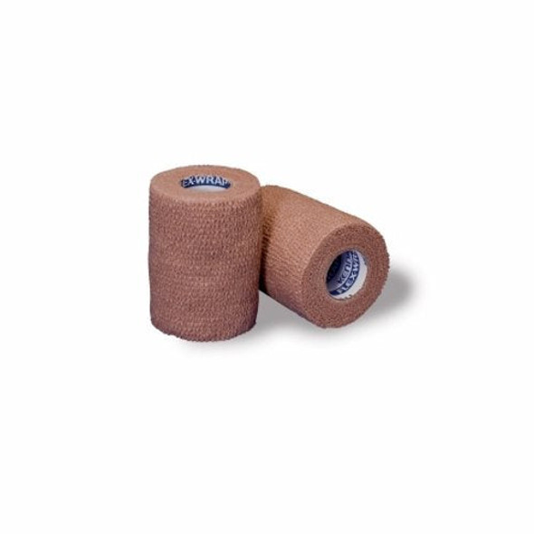 Cohesive Bandage 4 Inch x 5 Yard, Case of 18 By Kendall