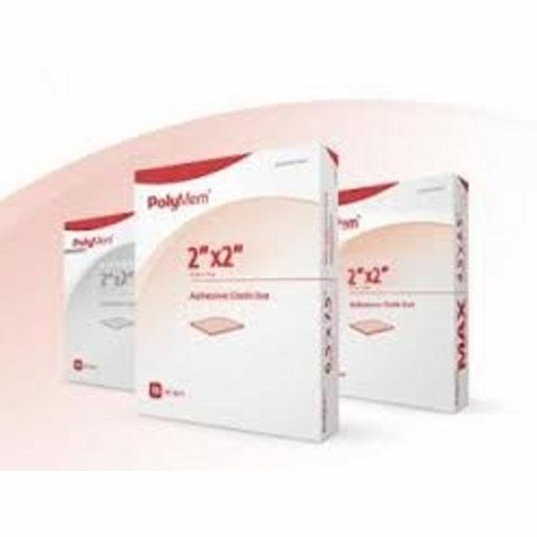 Adhesive Strip 2 X 2 Inch Sterile Case of 100 By Polymem