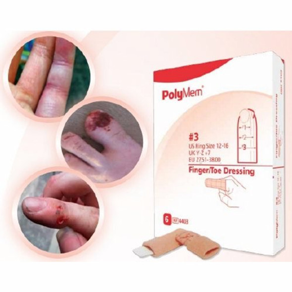 Adhesive Dressing 6 Count By Polymem