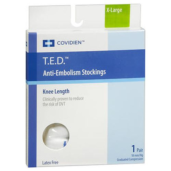T.E.D. Anti-Embolism Thigh Length Compression Stockings