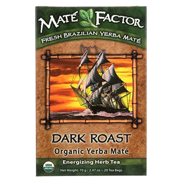 Dark Roast Tea 20 Bag By The Mate Factor