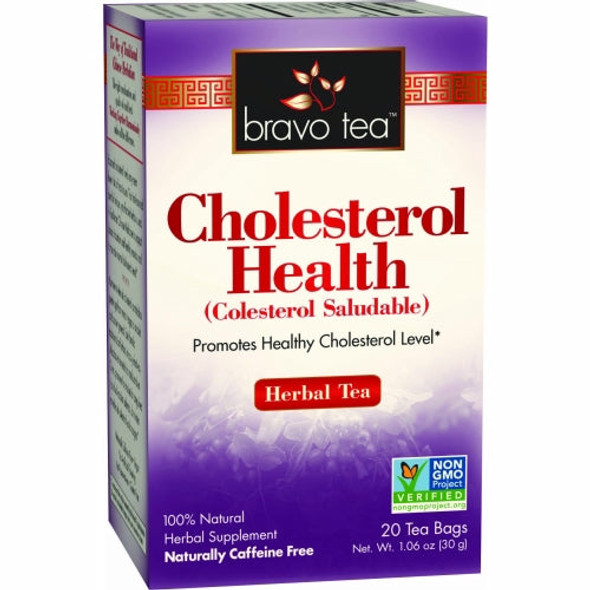 Cholesterol Health Tea 20 Bags By Bravo Tea & Herbs