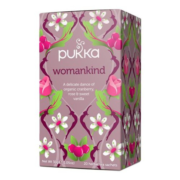 Womankind 20 Tea Bags By Pukka Herbal Teas