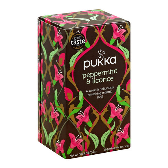 Peppermint & Licorice 0.71 Oz By Pukka Herbal Teas