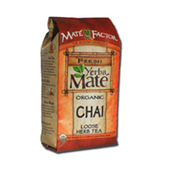 Yerba Mate Organic Chai Loose 12 oz By The Mate Factor