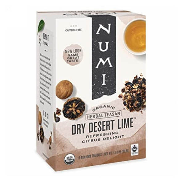 Dry Desert Teasan Lime 18 bags By Numi Tea
