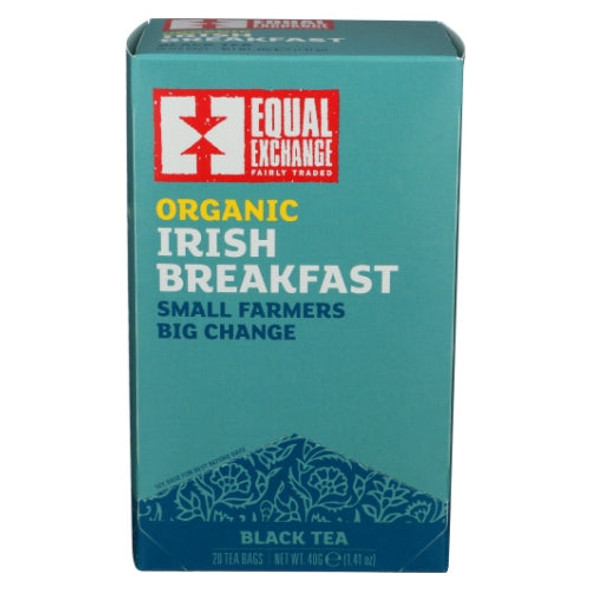 Organic Irish Breakfast Tea 20 Bags (Case of 6) By Equal Exchange