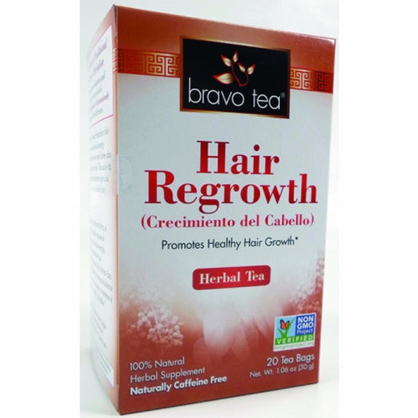 Hair Regrowth Tea 20 Bags By Bravo Tea & Herbs