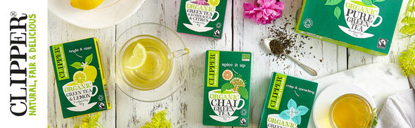 Clipper Organic Green Decaf & Jasmin 20 Tea bags
