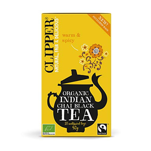 Clipper Organic Indian Chai Black Tea 20 Tea Bags