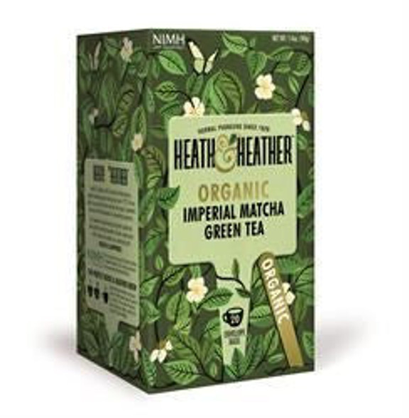 Heath & Heather Organic Imperial Matcha Green Tea 20 bag