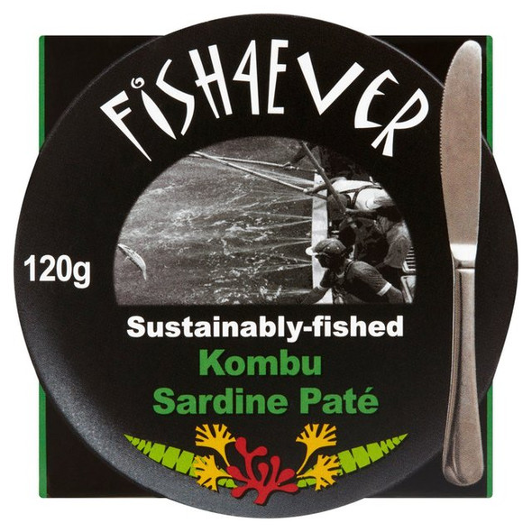 Fish4Ever Sardine Pate & Kombu Seaweed 120g