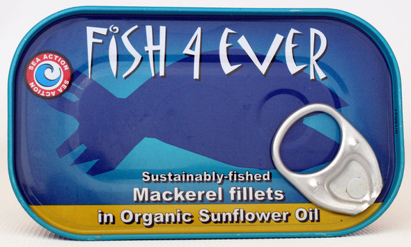 Fish4Ever Mackerel Fillet SunFlower Oil 120g