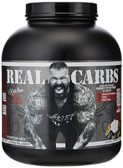 Rich Piana 5% Nutrition - Real Carbs 1800 g Blueberry Cobbler