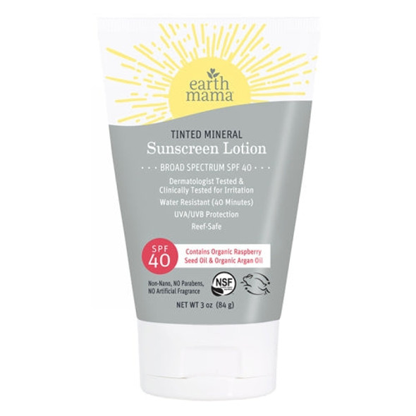 Tinted Mineral Sunscreen SPF 40 3 Oz By Sunshine Nut Company