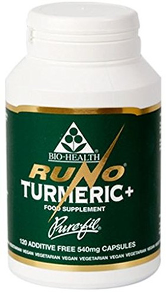 Bio Health Runo Turmeric+ 120 Capsules