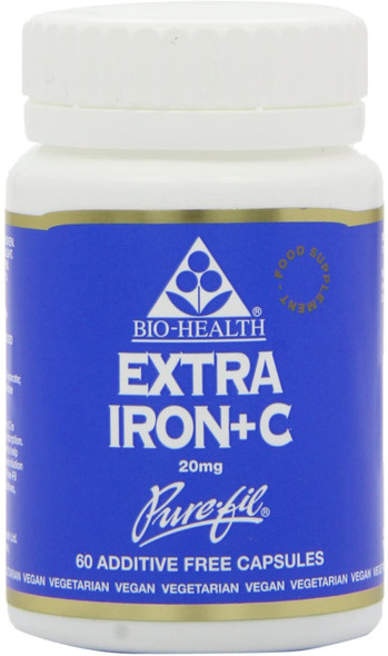 Bio Health Extra Iron 60 Capsule