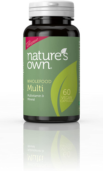 Natures Own Wholefood Multivitamin 60 Capsule