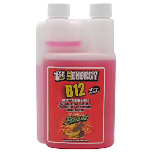 1st Step Liquid B-12 Tropical 16 oz By High Performance Fitness, Inc.