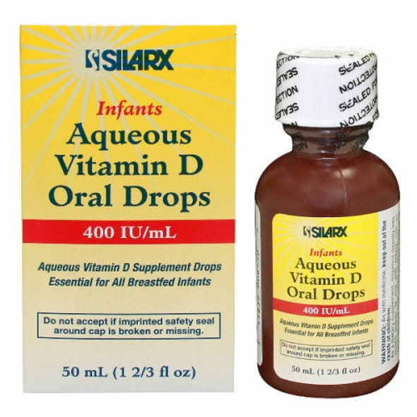 Infants Aqueous Vitamin D Oral Drops 50 ml By Silarx