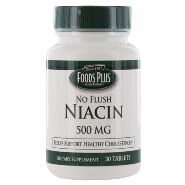 Niacin 30 Tabs By Food Plus