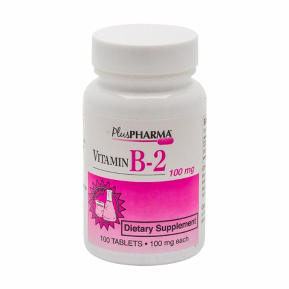 Vitamin B-2 100 Tabs By Plus Pharma