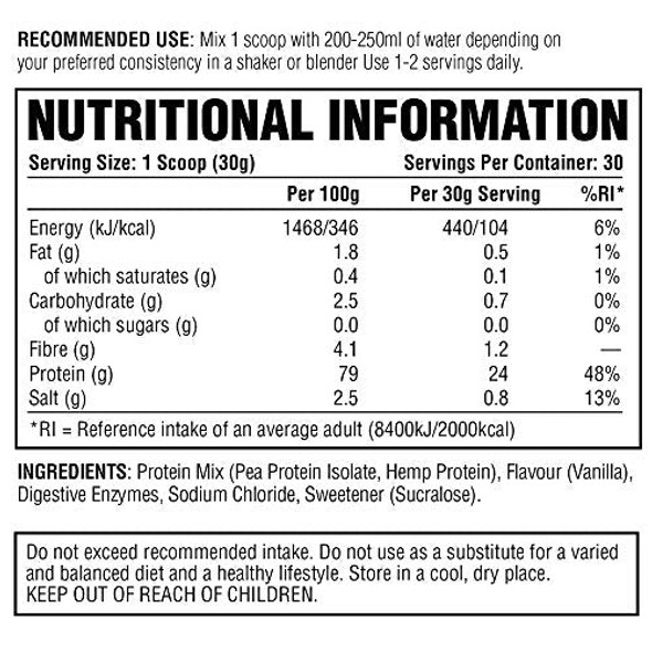 Per4m Vegan Protein 900g Vanilla