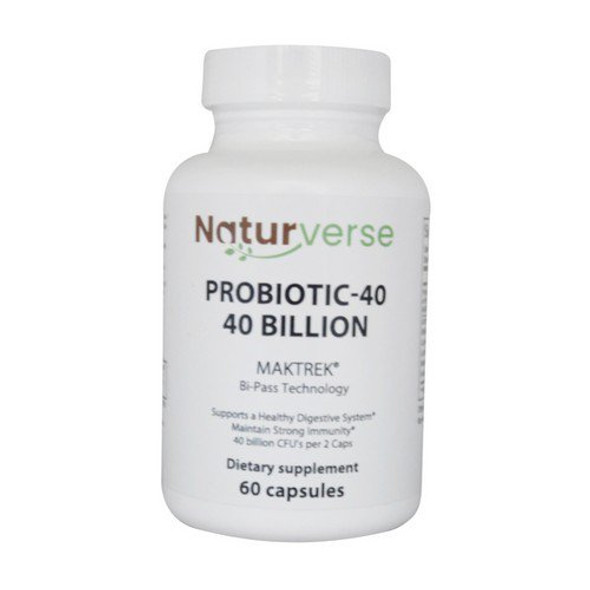 Probiotic 40 Billion 60 Caps By Naturverse