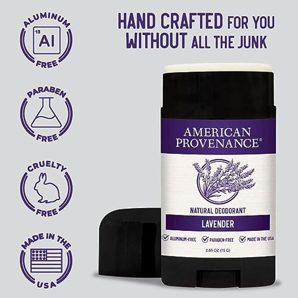 Lavender Deodorant 2.65 Oz By American Provenance