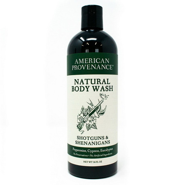 Natural Body Wash Shotguns & Shenanigans 16 oz By American Provenance
