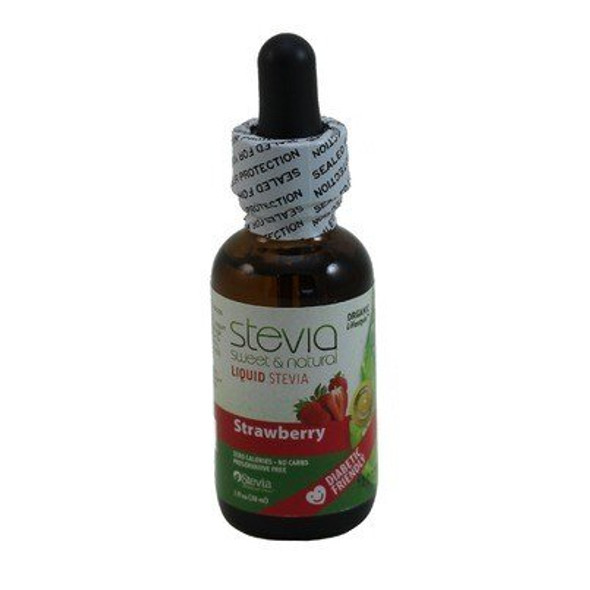 Strawberry Stevia Liquid 2 Oz By Anumed International