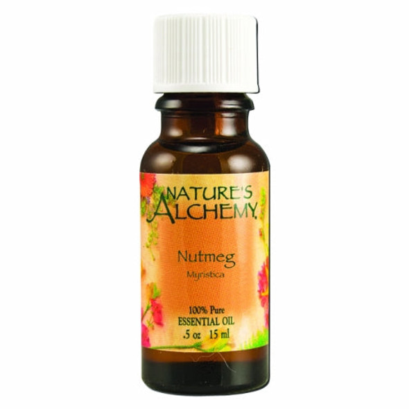 Essential Oil Nutmeg 0.5 Oz By Natures Alchemy