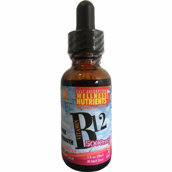 Vitamin B12 Cyano 1 Oz By L. A .Naturals