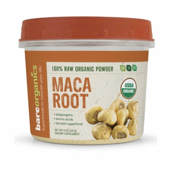 Organic Maca Powder 8 Oz By Bare Organics